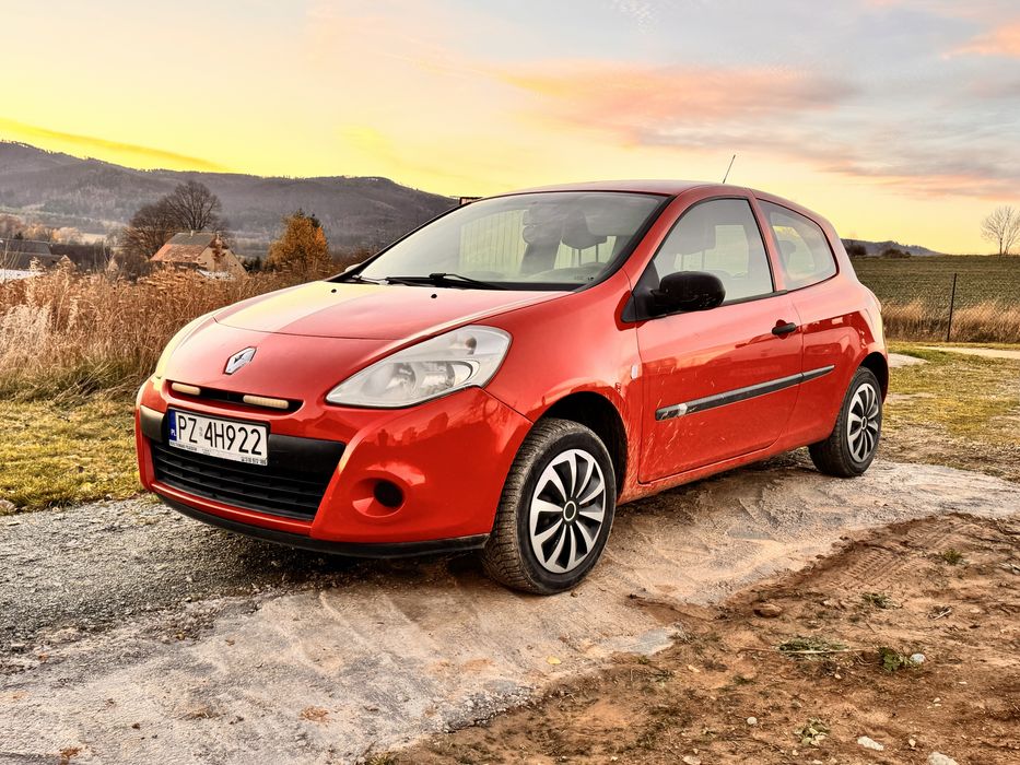 Renault Clio 2009r, 1,5dci , fajny stan, niski przebieg 191tys. Hak