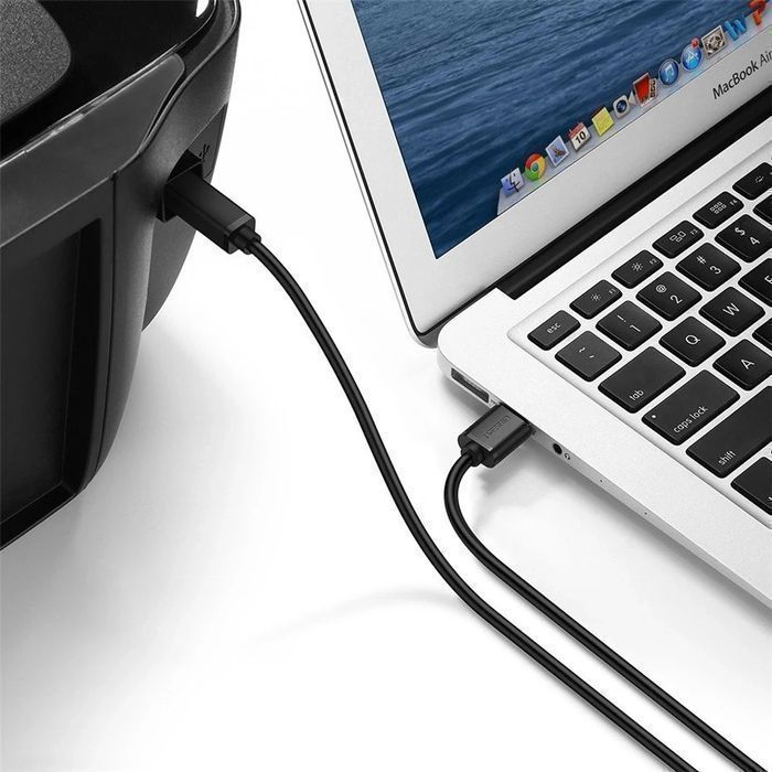 Kabel UGREEN przewód USB - USB Typ B (kabel do drukarki) 3m czarny