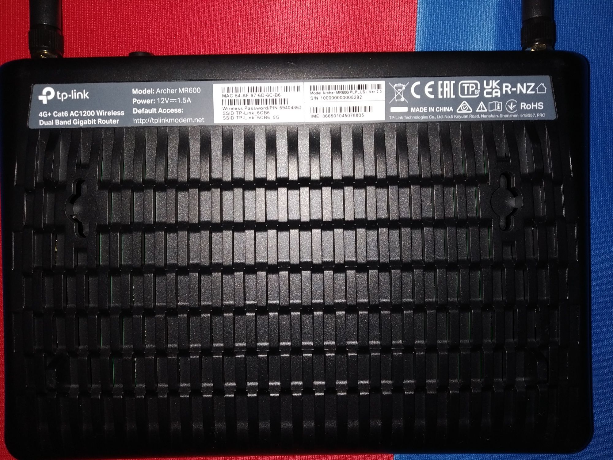 Router wi fi na kartę sim