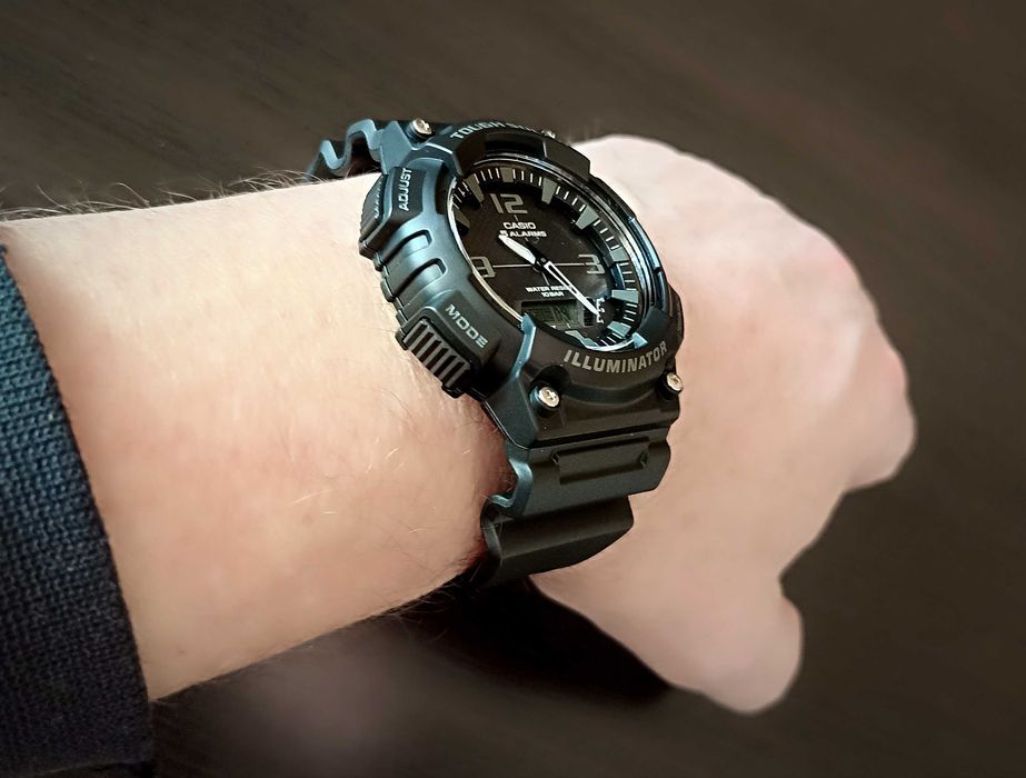CASIO AQ-S810W Tough Solar Часы на солнечной батарее