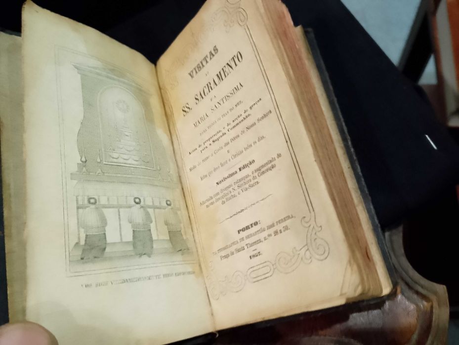 Visitas ao S S . Sacramento e a Maria Santíssima 1857