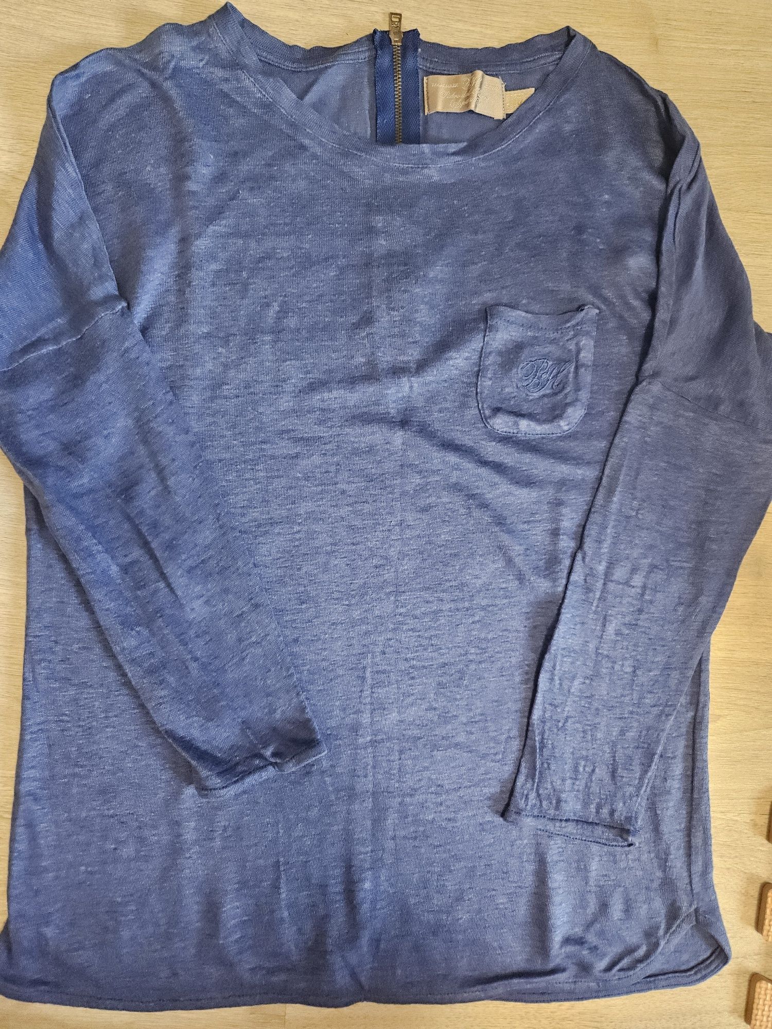 Camisola de linho em malha fina