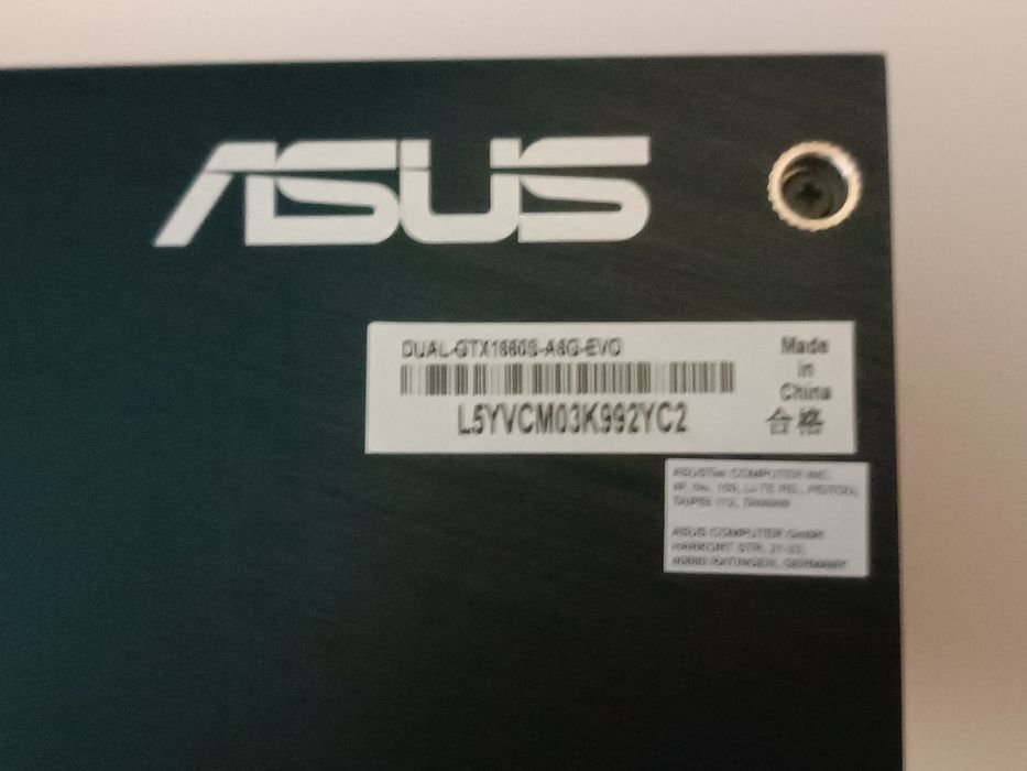 Відеокарта Asus GeForce GTX 1660 Super