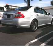 AILERON LIP SPOILER TRASEIRO MERCEDES W211 AMG 02-06