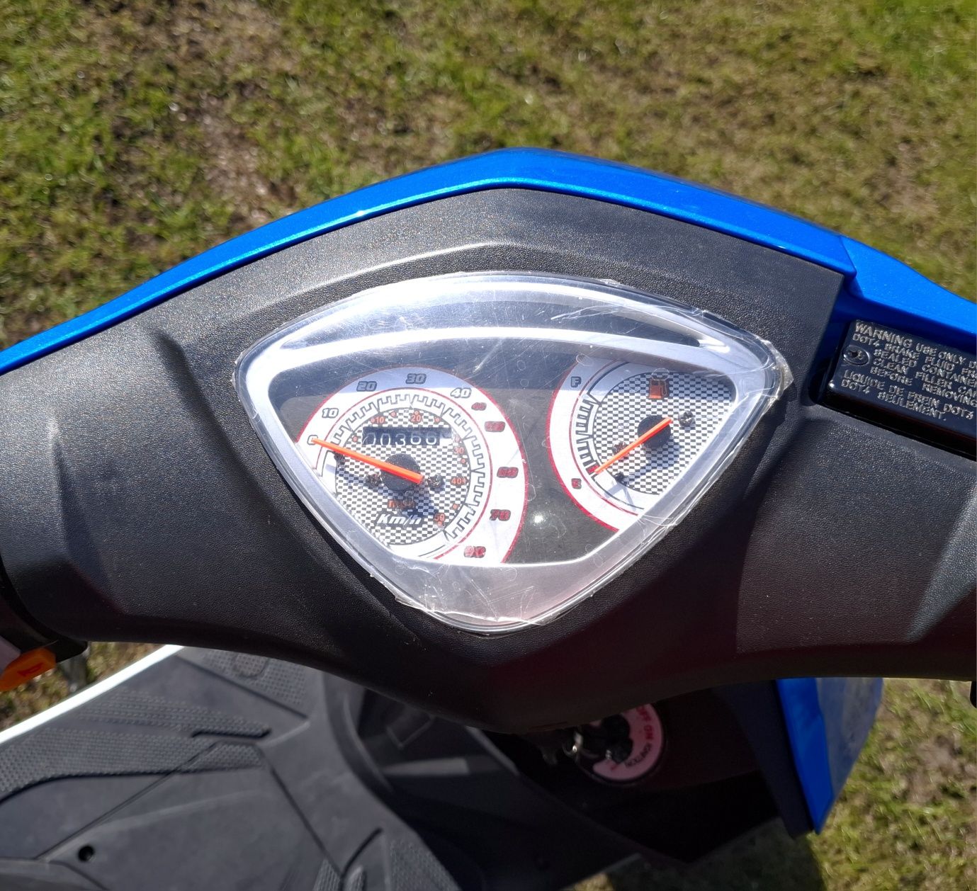 Skuter Barton Scalpel 50ccm, 2020 rok, niecałe 400 km