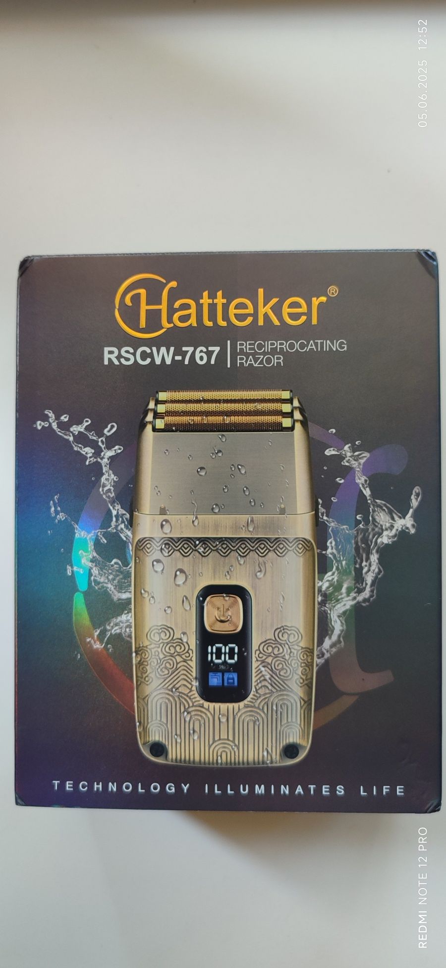 Бритва, шейвер, электробритва Hatteker RSCW - 767