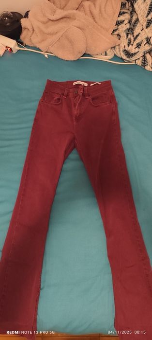 Calça flare Bershka