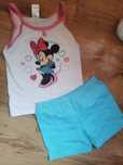 Pizamka letnia myszka Minnie 104-110