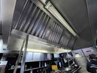 Hotte central em Inox p/ linha 70