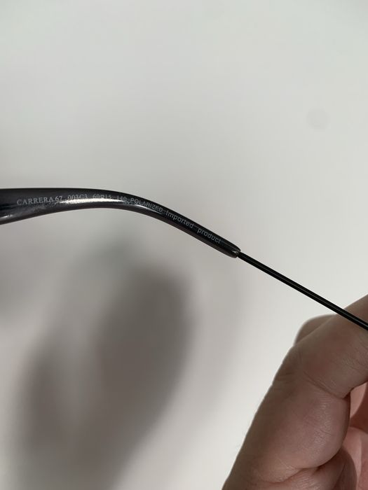 Óculos de sol aviador lentes polarizadas Carrera