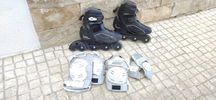 Patins em linha - tamanho 41