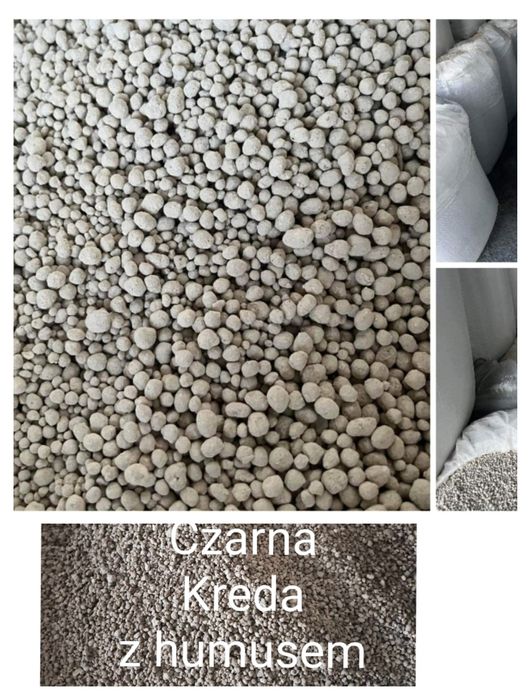 Wapno granulowane magnezowe kredowe czarna kreda