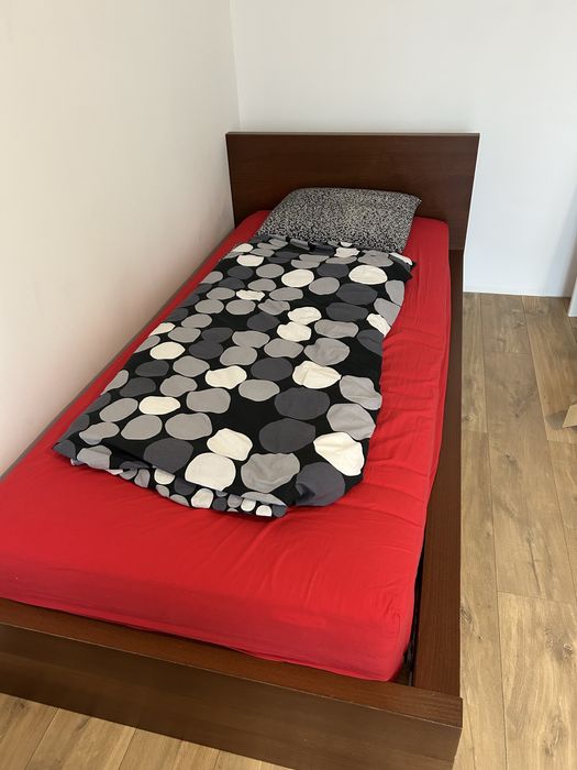 Łóżko Ikea Malm 210x90 z materacem