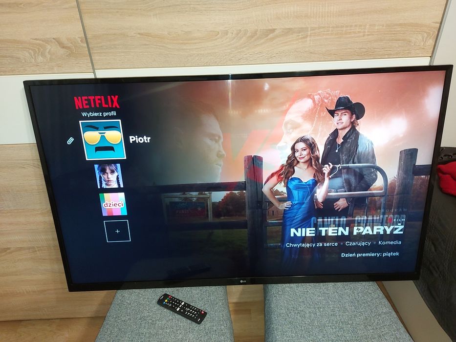 LG smart tv 55 WebOs sztuczna inteligencja Hdr 4k Wi Fi bt. jak nowy t