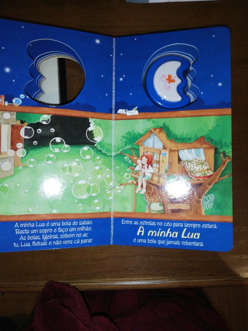 Livro Infantil A Lua Camomila