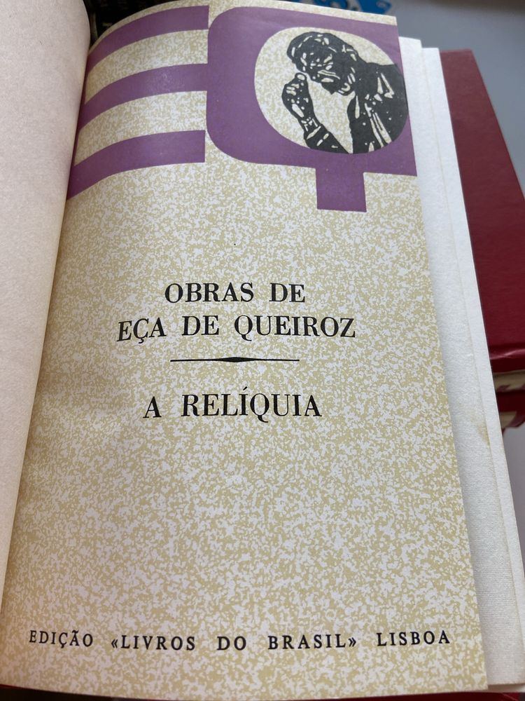 6 volumes Eça de Queiroz