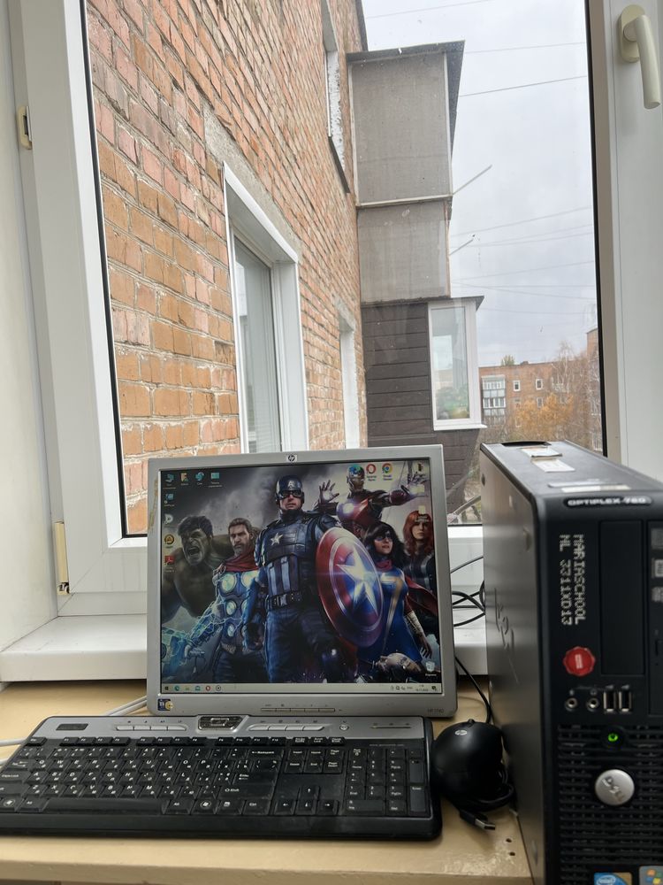 Готовый комплек системный блок  Dell Optiplex 760 + Монитор