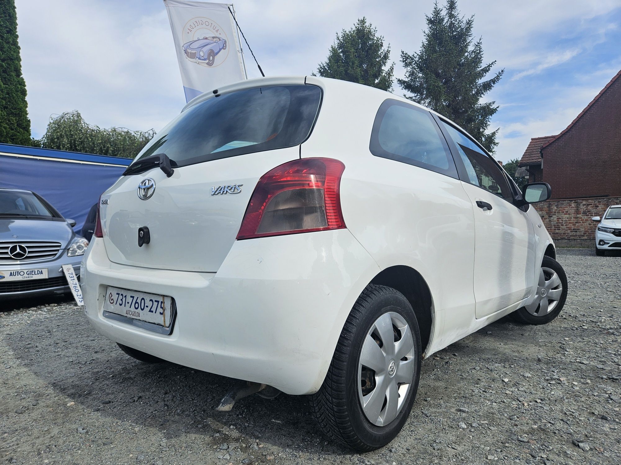 Toyota Yaris 1.0 benzyna // 2008rok // wspomaganie // Zamiana