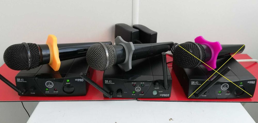 Ресивер AKG SR 40 Mini MiniPRO база 2 частоты 864,375 MHz 864.850 MHz