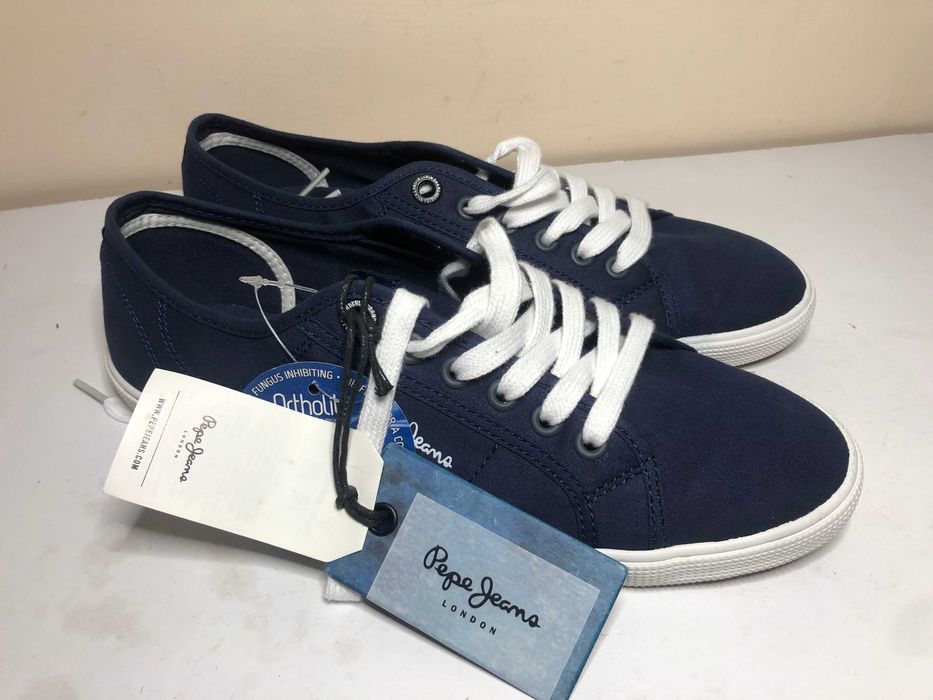 2634 Trampki męskie PEPE JEANS Granatowe Ortholite 41