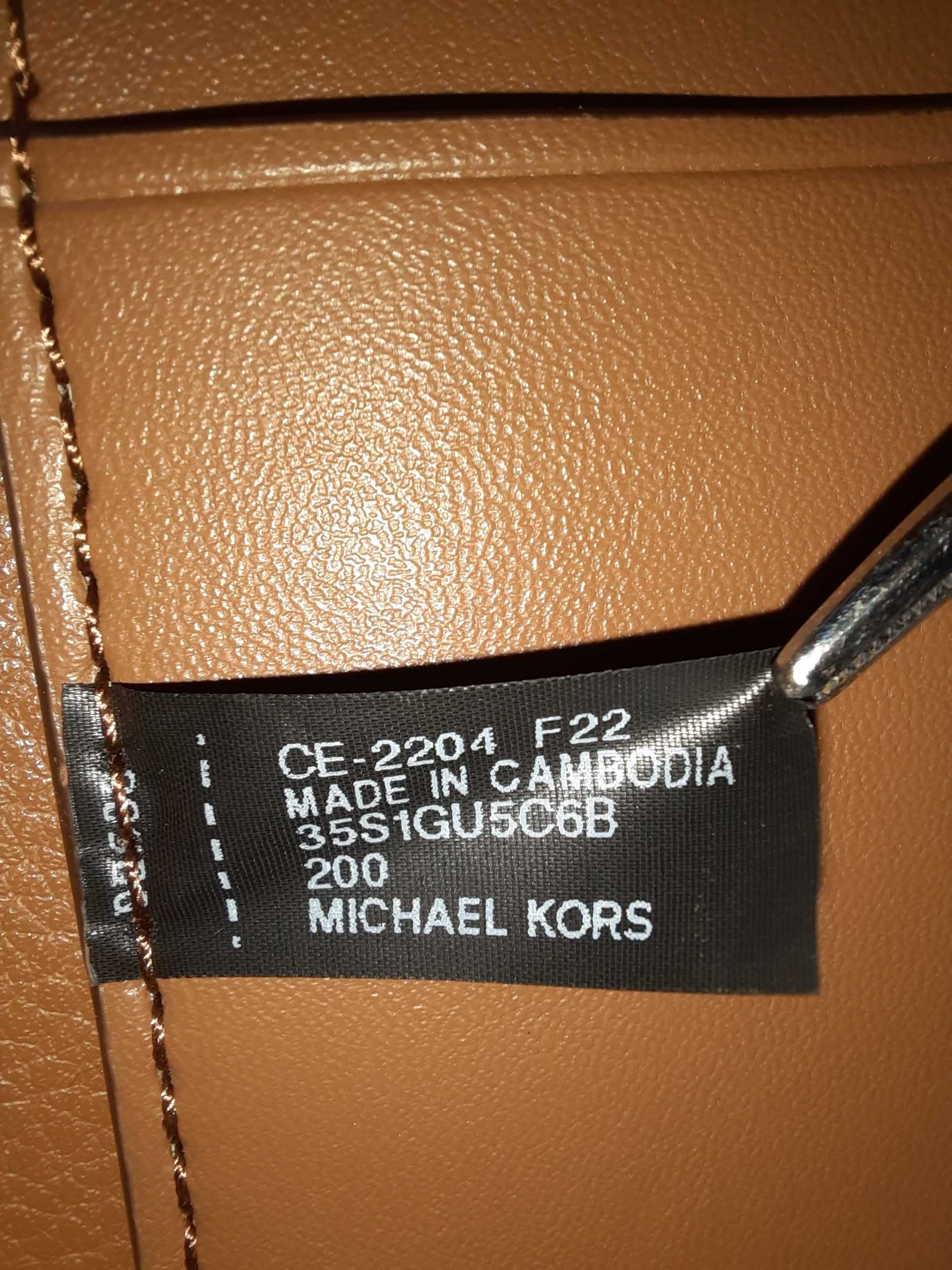 Michael Kors Emilia Medium Logo Shoulder Bag nowa oryginalna torebka