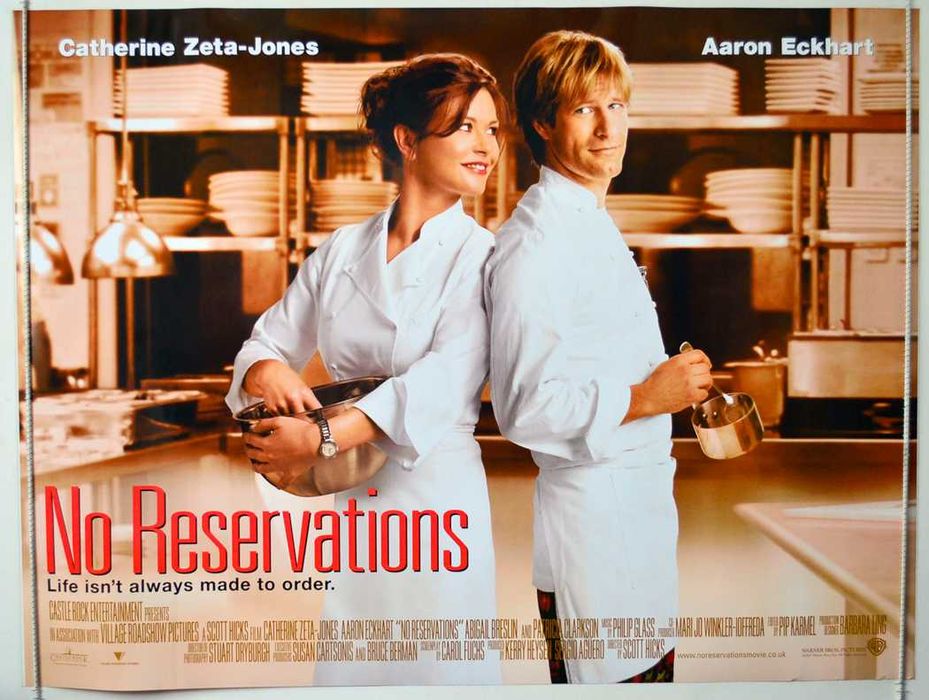 SEM RESERVA (Catherine Zeta-Jones/Aaron Eckhart) Saboroso e delicioso!