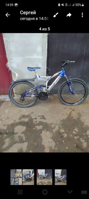 Велосипед горнный в хорошем состоянии на ходу
