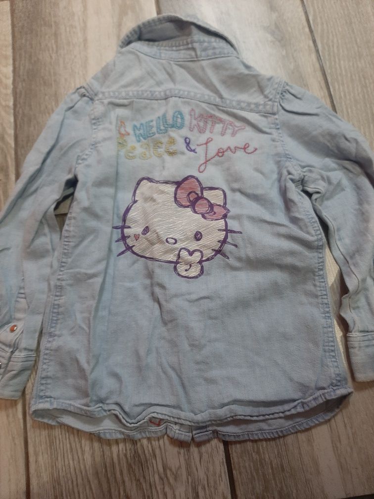 Koszula jeansowa hello Kitty h&m 92