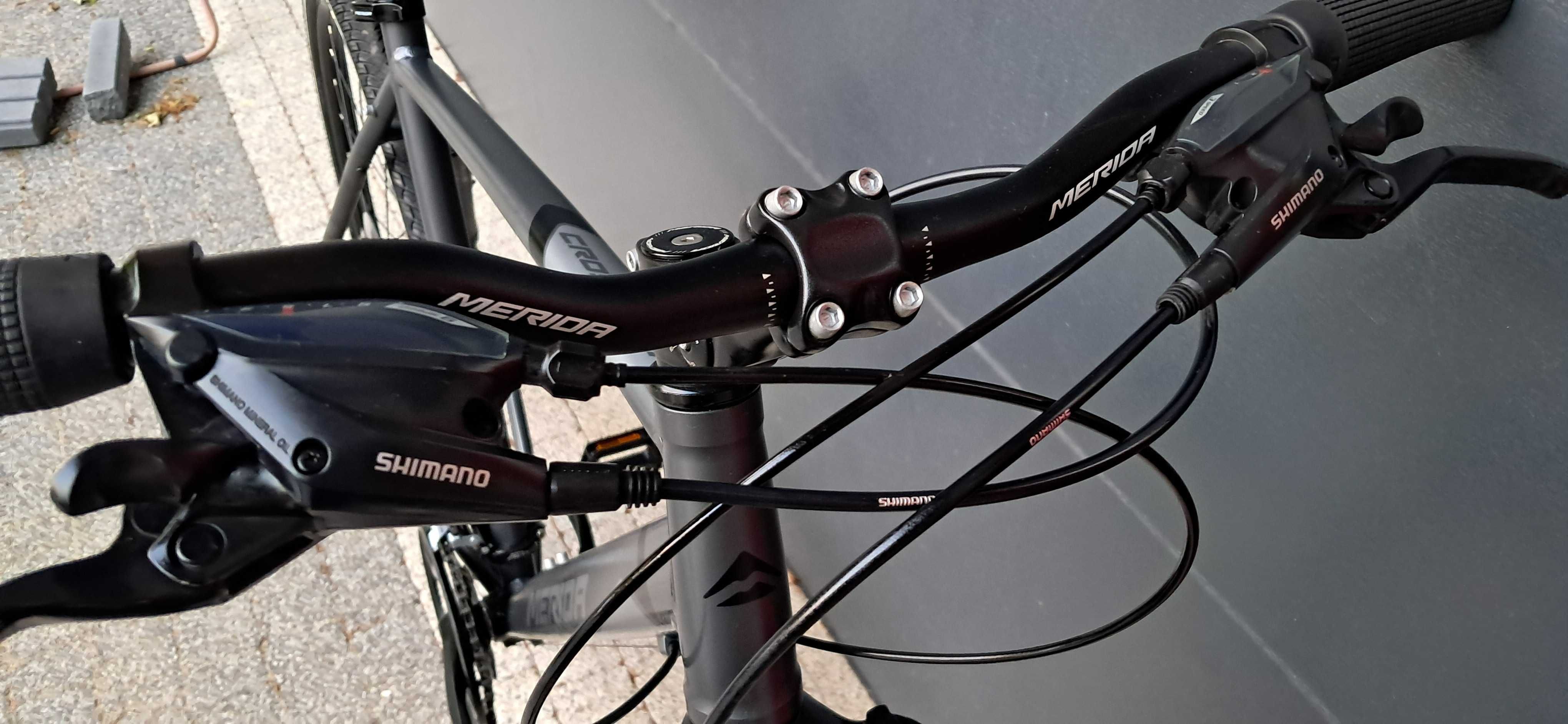 Fajny rower krossowy Merida Crossway Shimano hydraulkia 55 cm