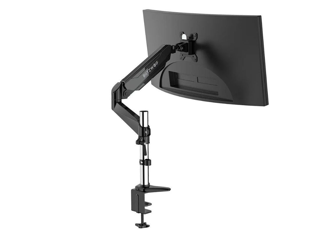 2 monitory Samsung – 24" i 19" + regulowane ramię do monitora.