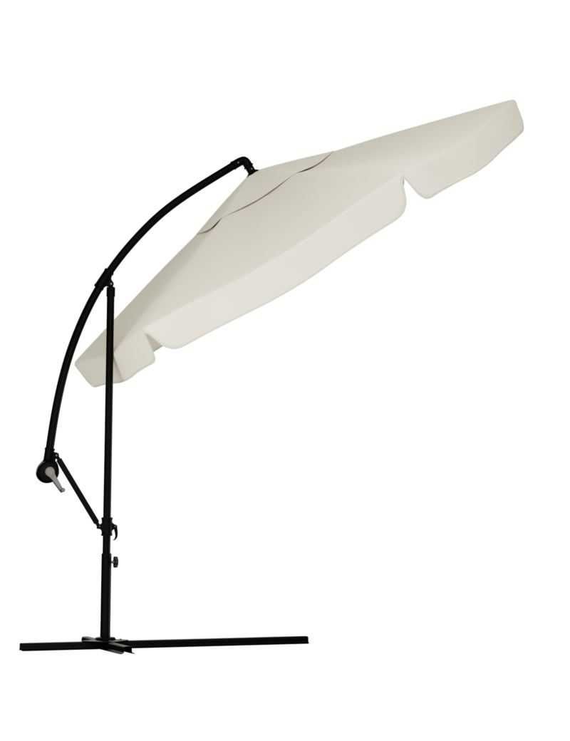 Parasol Ogrodowy Na Wysięgniku Duży Składany 350cm+ Pokrowiec 3 Kolory