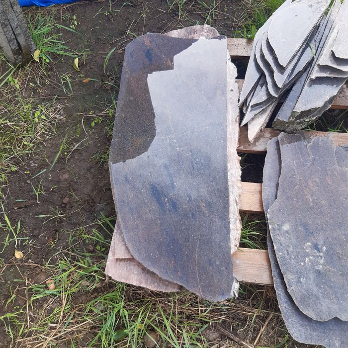 Kamień polny plastry piętki