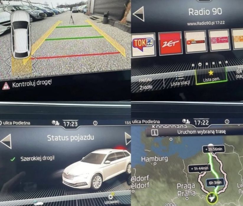 Skoda SuperB 2021-grudzień  faktura vat krajowy 2.0 TFSI 190K DSG