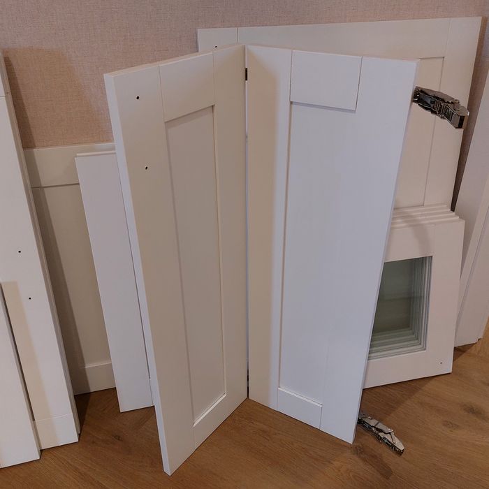 Ikea Savedal Biały Front, Fronty Szuflady, Drzwi Kuchenne