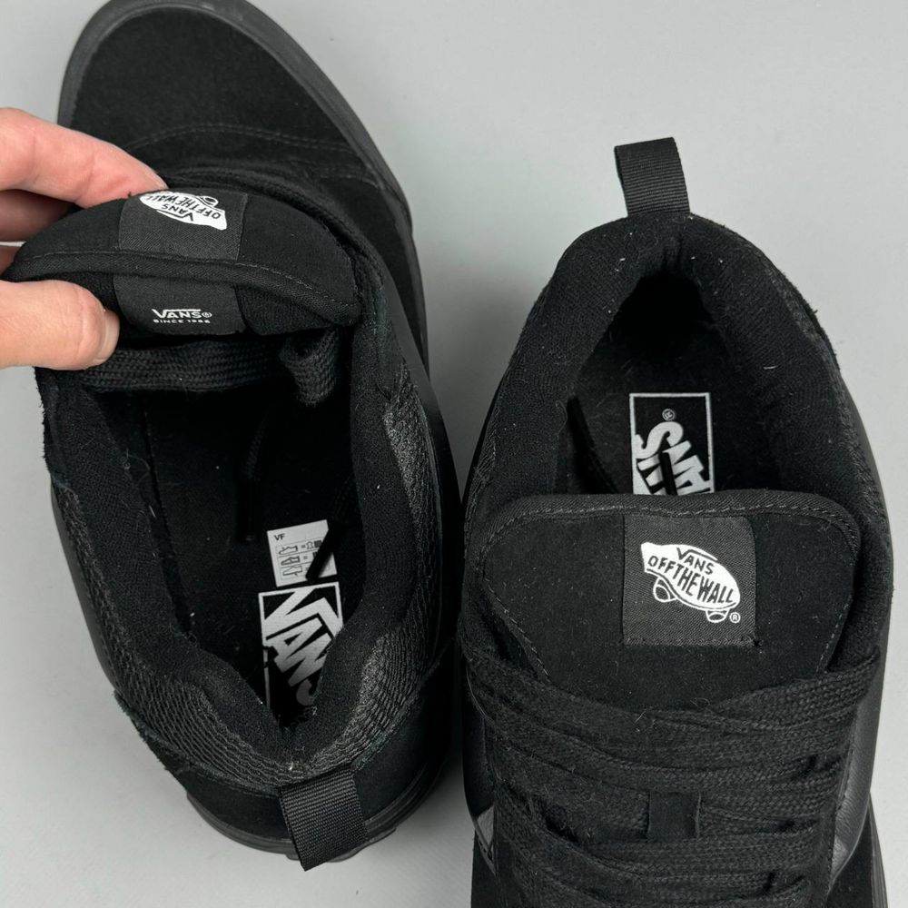 Кеди Vans Knu Skool Full Black ванс скейт шузи кеды кроссовки кну скул