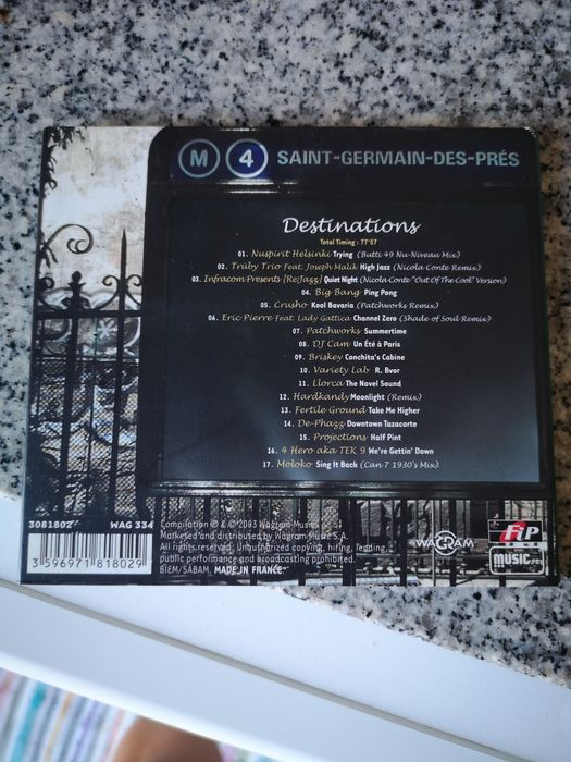 CD Saint Germain dês pres café III