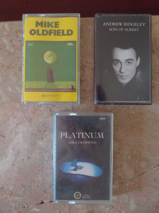 K7 cassetes Simple Minds, OMD, Europe, INXS, Toto  etc.