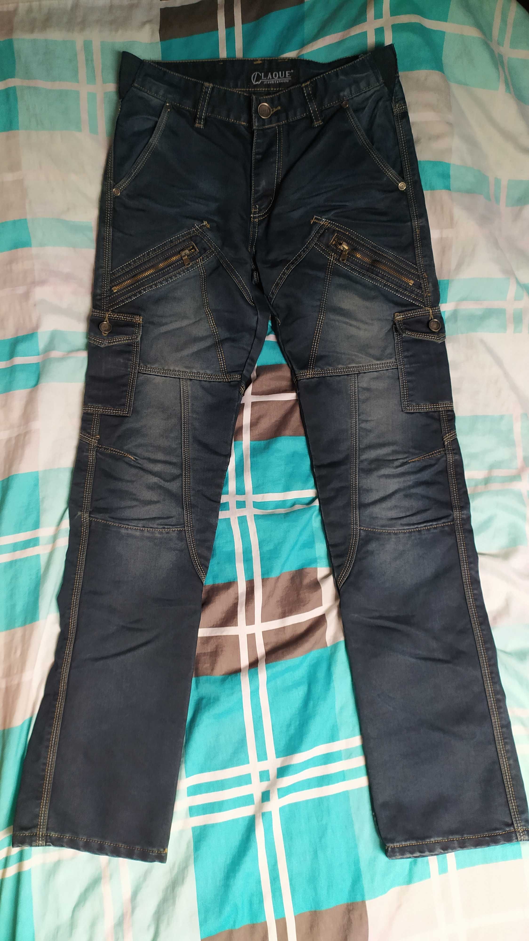 Spodnie jeans W29 170