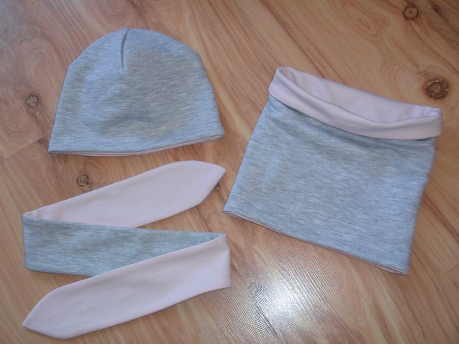 Opaski - Pin up - wiązane - przeplatane - dla mamy i córki - 2 szt.