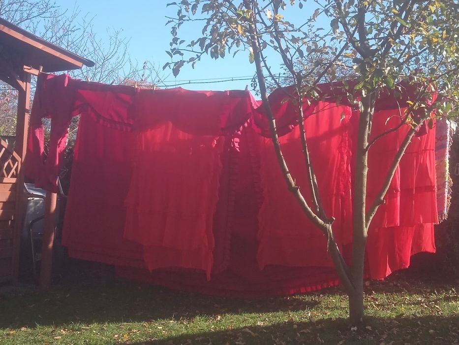 zasłon Vintage duzy zestaw  80 lata