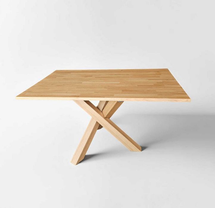 Stół dębowy w stylu skandynawskim 136 x 90 cm  DOSTAWA GRATIS!