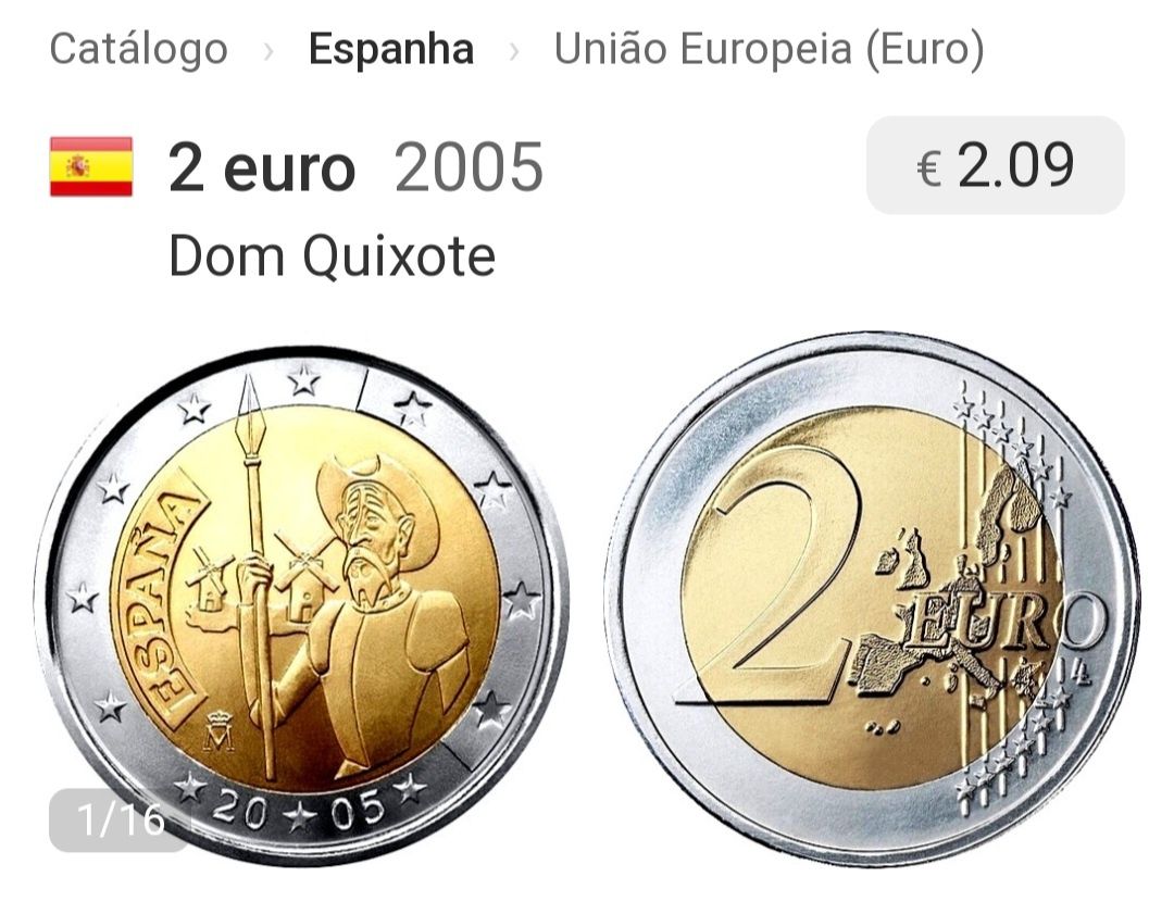 Moeda 2€, Espanha 2005