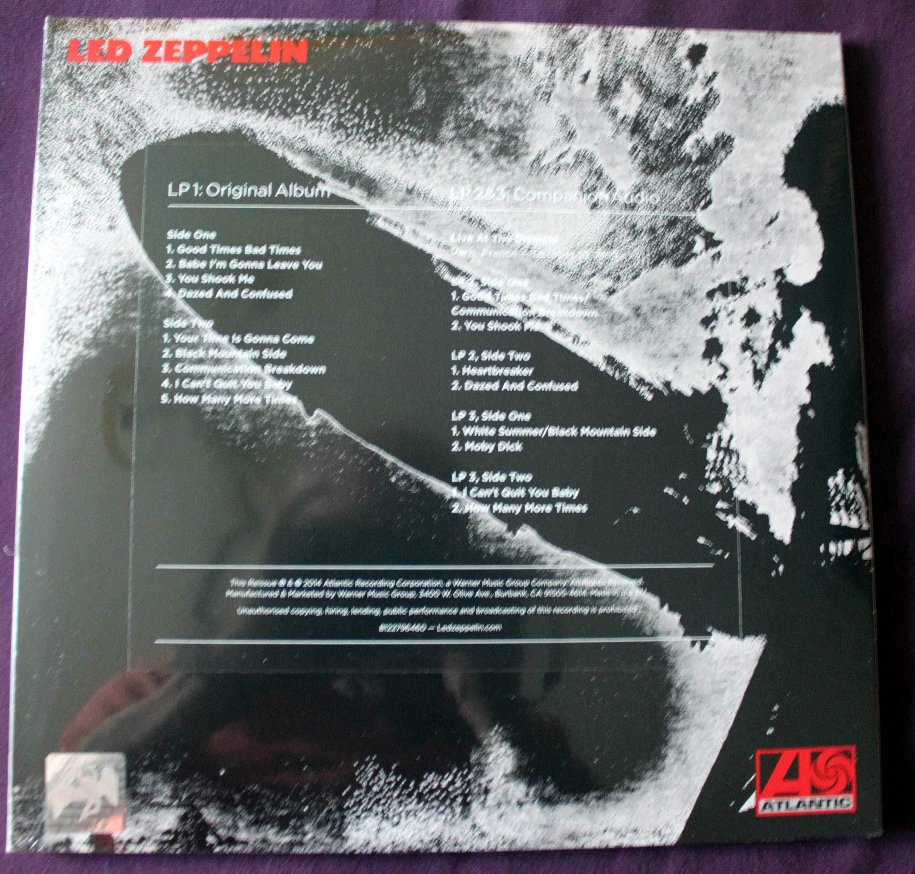 Led Zeppelin I DELUXE 3LP Folia