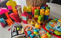 Zestaw zabawek dla maluszka, B.toys, SkipHop, Trefl, Vtech, Clementoni