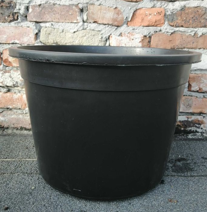 Doniczki 50 L litrów NOWE 50L śr. 49cm GRUBE SZEROKIE do choinek