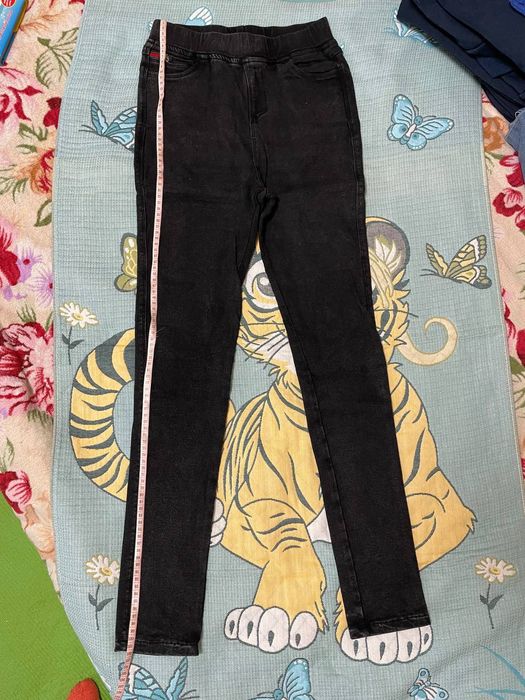 Штани утеплені чорного кольору