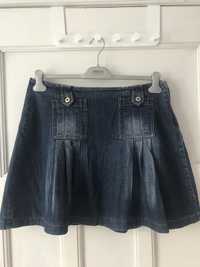 Krótka dżinsowa spódnica rozmiar XL
