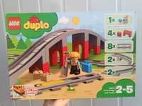 LEGO DUPLO 10872 Tory kolejowe i wiadukt