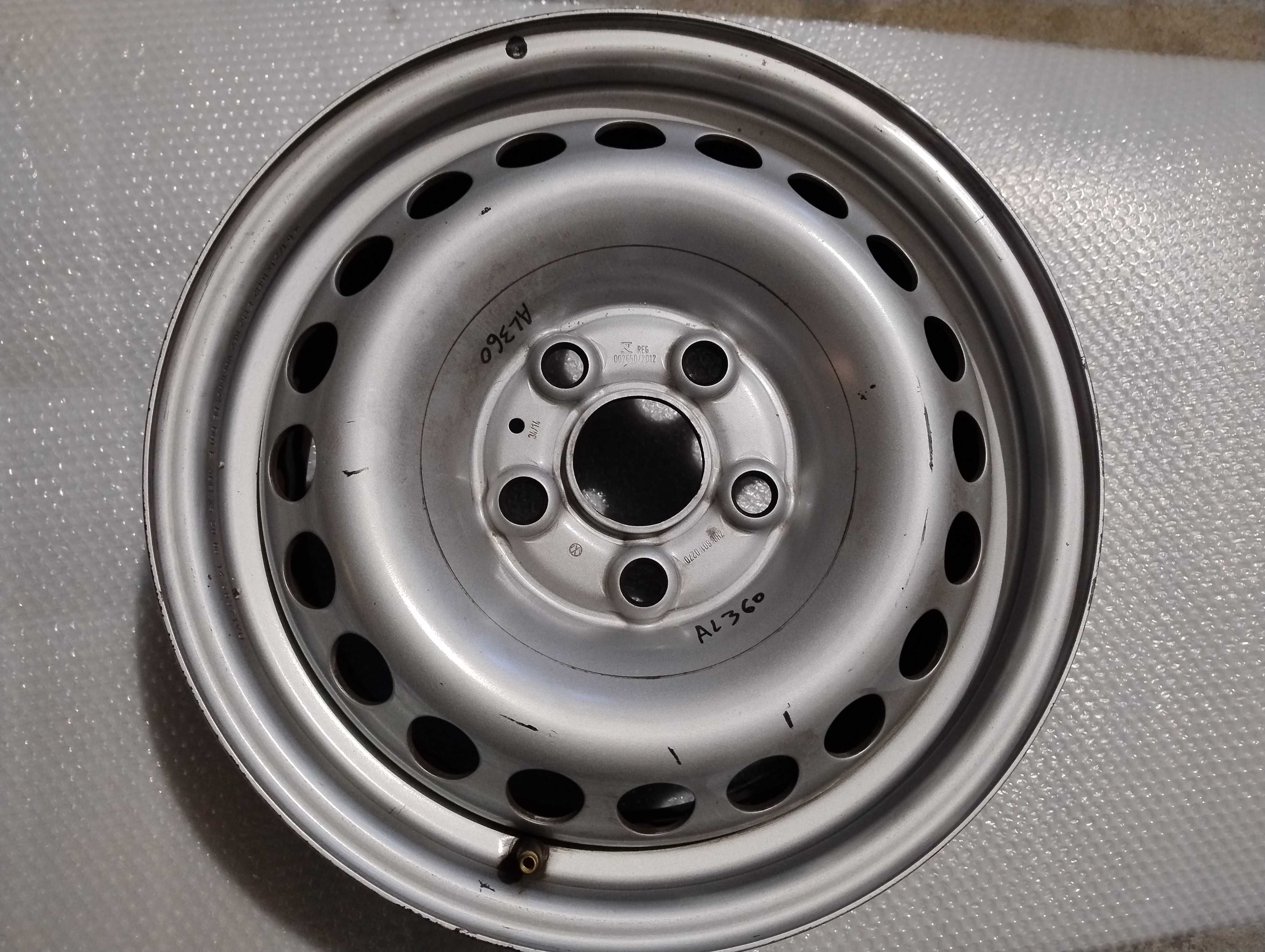VW 7H8 T5 T6 ORG. Felga stalowa 6,5J / 16" / 5x120 ET52