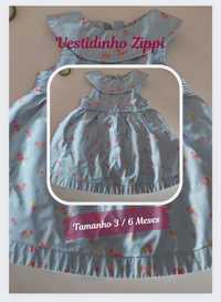 Zippy - Vestido Menina / bebé - 3/6 Meses - 24 horas